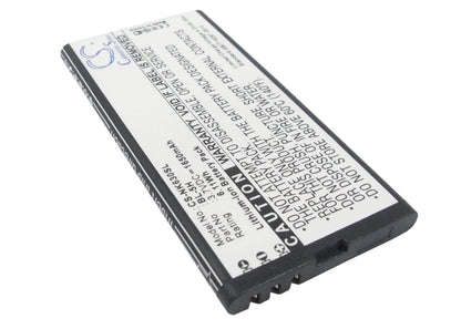 Replacement Battery for Nokia  Lumia 630 – Mobile, SmartPhone – 1650mAh / 6.11Wh / 3.7V