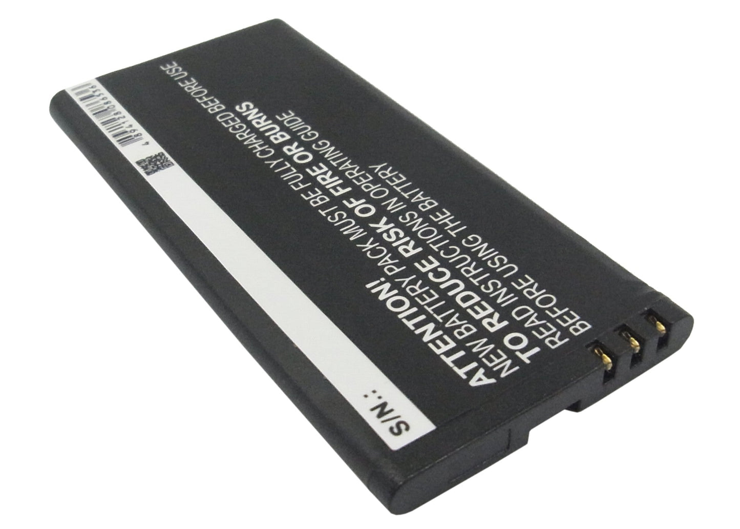 Replacement Battery for Nokia  Lumia 630 – Mobile, SmartPhone – 1650mAh / 6.11Wh / 3.7V