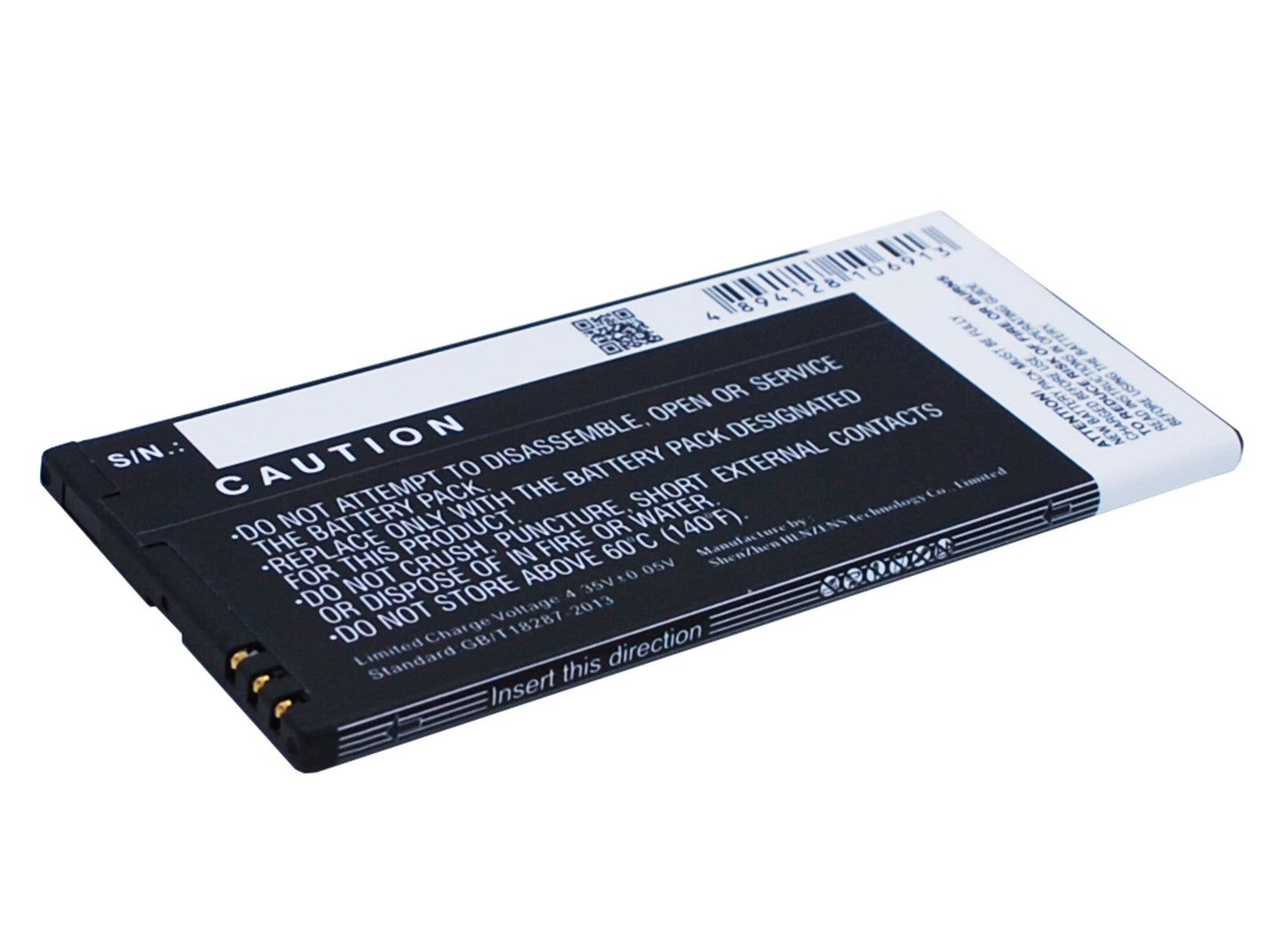 Replacement Battery for Microsoft  Lumia 640 XL – Mobile, SmartPhone – 3000mAh / 11.40Wh / 3.8V