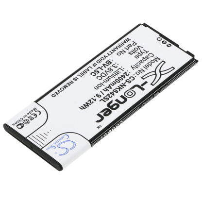 Replacement Battery for Nokia  Lumia 640 Dual SIM – Mobile, SmartPhone – 2400mAh / 9.12Wh / 3.8V