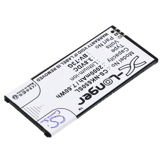 Replacement Battery for Microsoft  Lumia 650 – Mobile, SmartPhone – 2000mAh / 7.60Wh / 3.8V