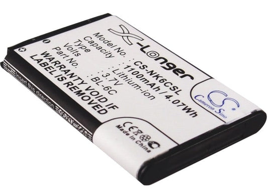 Replacement Battery for Doro  330 – Mobile, SmartPhone – 1100mAh / 4.07Wh / 3.7V