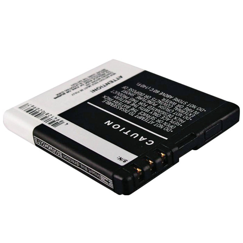 Replacement Battery for Nokia  N78 – Mobile, SmartPhone – 1100mAh / 4.07Wh / 3.7V