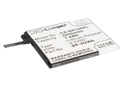 Replacement Battery for Microsoft | Nokia Lumia 625 – Mobile, SmartPhone – 2000mAh / 3.7V - image 1