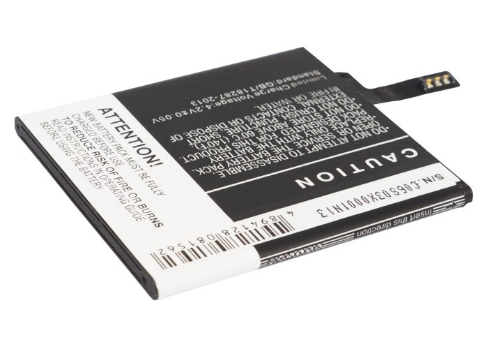 Replacement Battery for Microsoft  Lumia 625 – Mobile, SmartPhone – 2000mAh / 7.40Wh / 3.7V