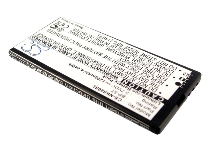 Replacement Battery for Nokia  Arrow – Mobile, SmartPhone – 1200mAh/4.44Wh / 3.7V