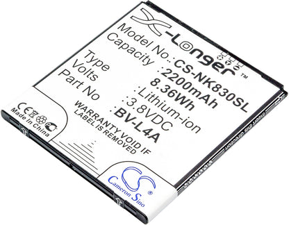 Replacement Battery for Microsoft | Nokia Lumia 830 – Mobile, SmartPhone – 2200mAh / 3.8V - image 1