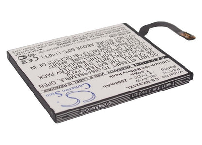 Replacement Battery for Nokia  Catwalk – Mobile, SmartPhone – 2000mAh / 7.40Wh / 3.7V