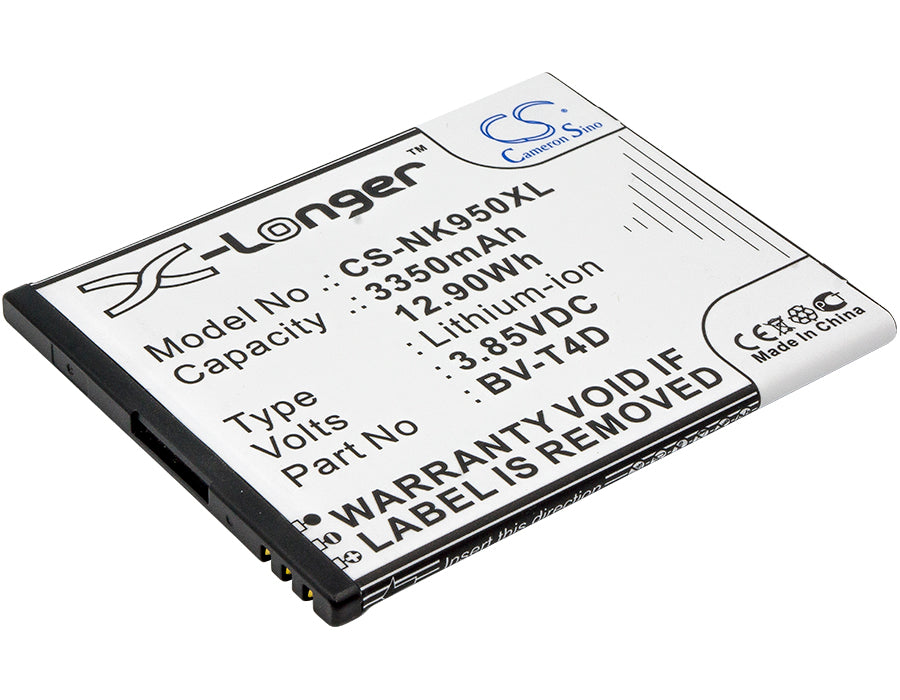 Replacement Battery for Nokia | Microsoft Lumia 950 XL – Mobile, SmartPhone – 3350mAh / 3.85V - image 1