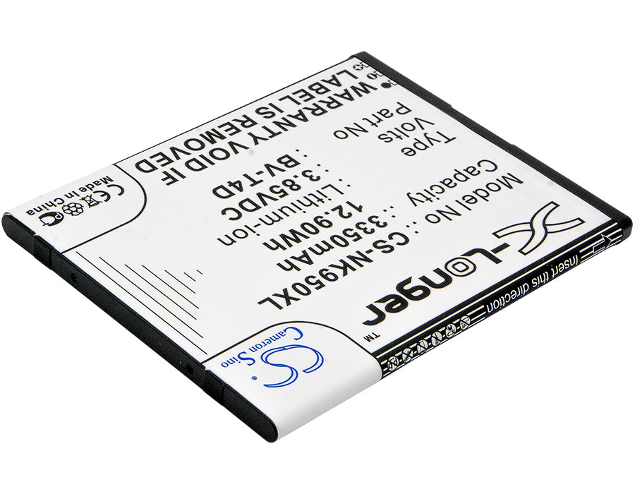 Replacement Battery for Nokia  Cityman – Mobile, SmartPhone – 3350mAh / 12.90Wh / 3.85V