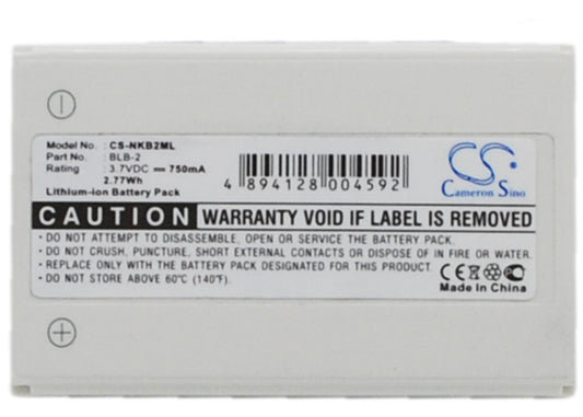 Replacement Battery for Fortuna  Clip-On Bluetooth GPS – Camera – 750mAh / 2.78Wh / 3.7V