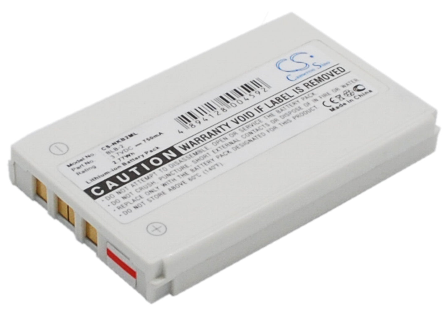 Replacement Battery for G-SHOT  G512 – GPS, Navigator – 750mAh / 2.78Wh / 3.7V