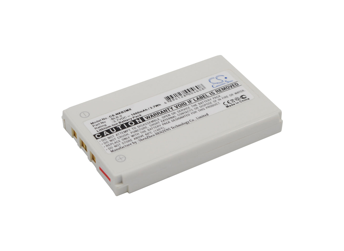 Replacement Battery for Bell & Howell  BH725 – GPS, Navigator – 1000mAh / 3.70Wh / 3.7V