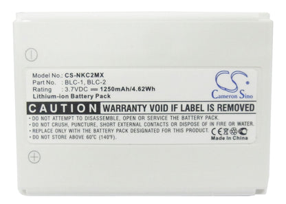 Replacement Battery for Nokia 1221 – Mobile, SmartPhone – 1250mAh / 3.7V - image 5