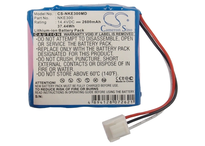 Replacement Battery for Nihon Kohden Edan SE-300A – Medical – 2600mAh / 14.4V