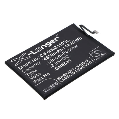 Replacement Battery for Nokia G11 Plus 2022 – Mobile, SmartPhone – 4850mAh / 3.85V - image 1