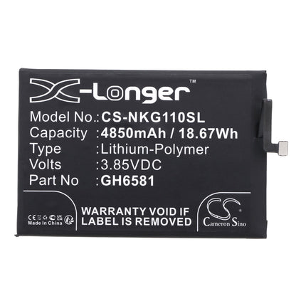 Replacement Battery for Nokia  G11 Plus – Mobile, SmartPhone – 4850mAh / 18.67Wh / 3.85V