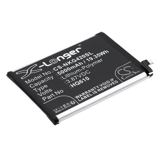 Replacement Battery for Nokia G42 5G – Mobile, SmartPhone – 5000mAh / 3.87V