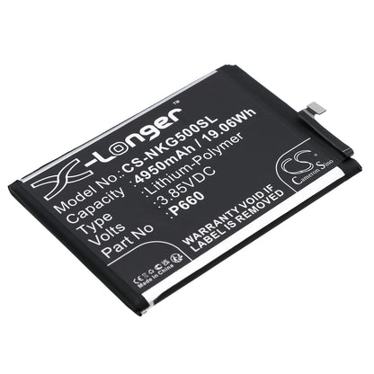 Replacement Battery for Nokia G50 – Mobile, SmartPhone – 4950mAh / 3.85V