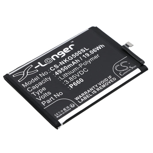 Replacement Battery for Nokia G50 – Mobile, SmartPhone – 4950mAh / 3.85V