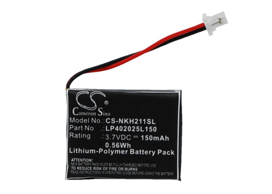 Replacement Battery for Nokia HS-21W – Wireless Headset – 150mAh / 3.7V