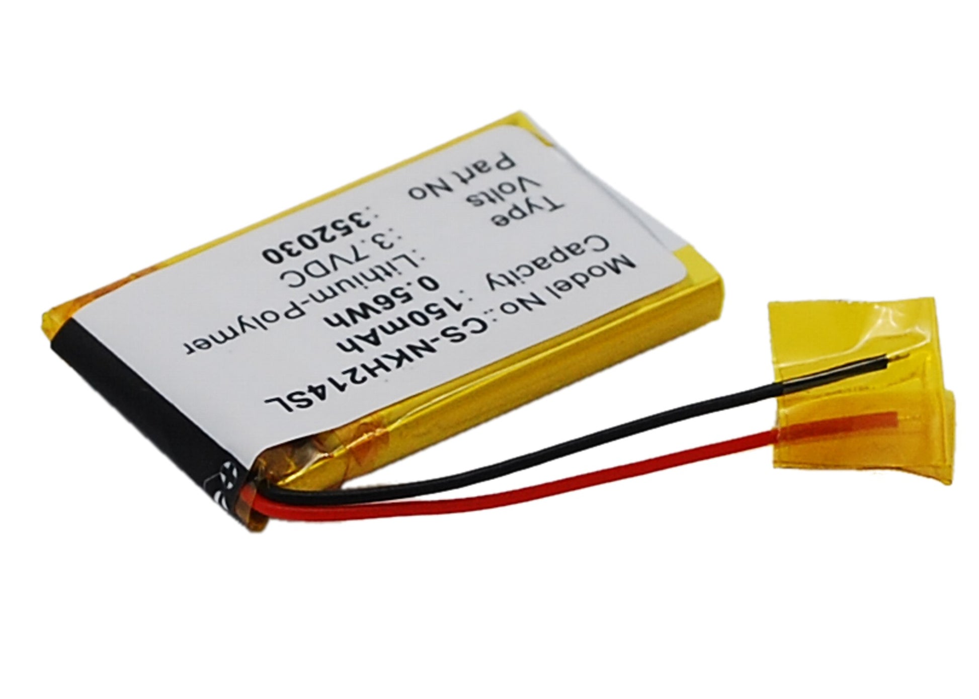 Replacement Battery for Nokia BH-214 – Wireless Headset – 150mAh / 3.7V - image 1