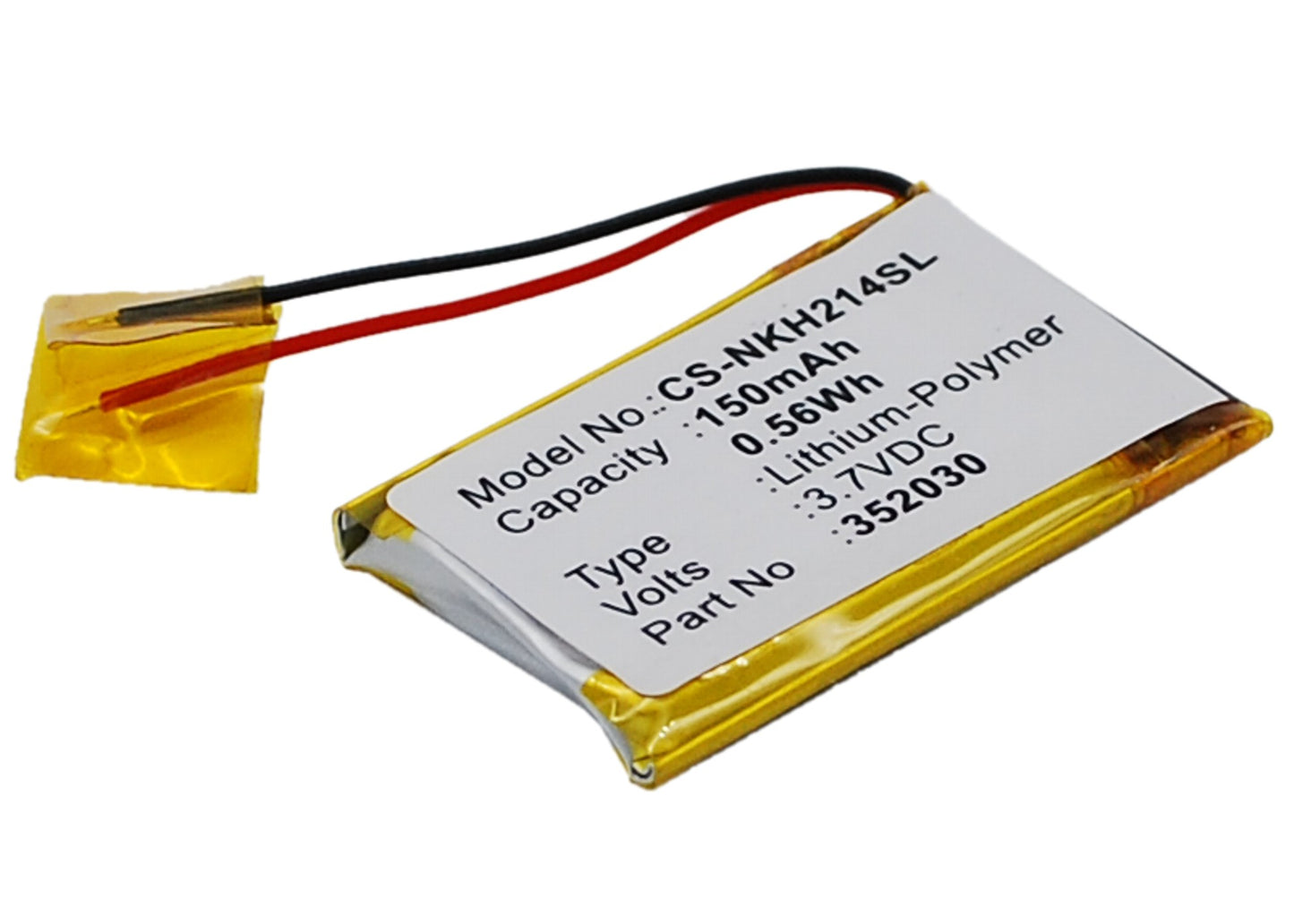 Replacement Battery for Nokia BH-214 – Wireless Headset – 150mAh / 3.7V - image 2