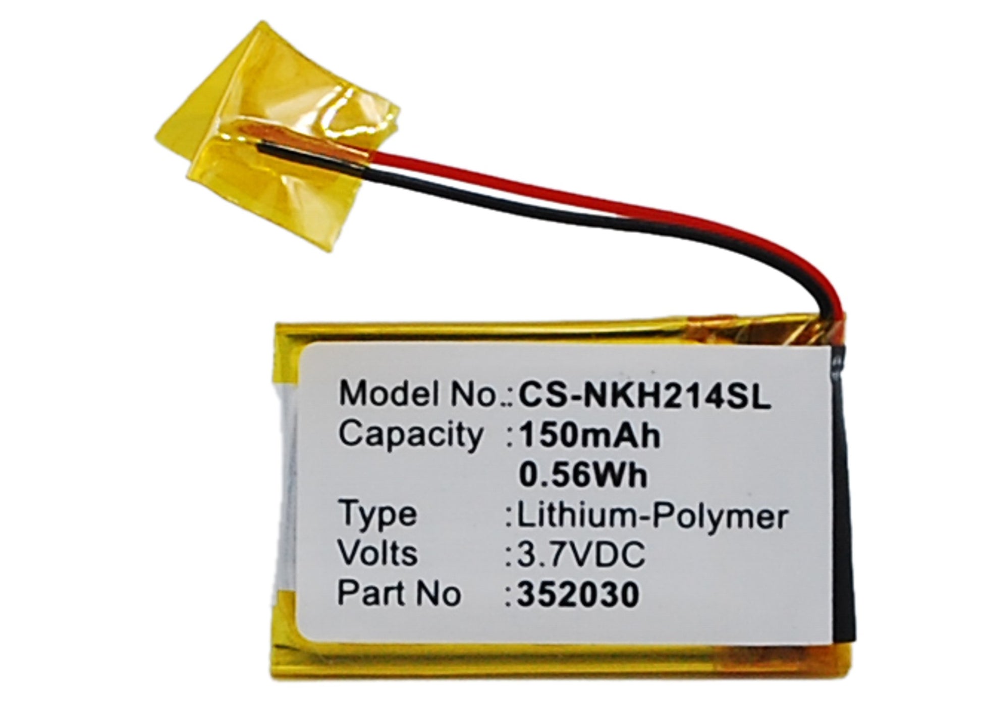 Replacement Battery for Nokia BH-214 – Wireless Headset – 150mAh / 3.7V - image 5