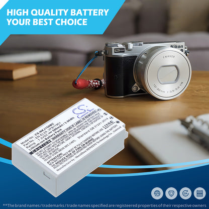 Replacement Battery for NiKon 1 J5 – Camera – 500mAh / 7.2V