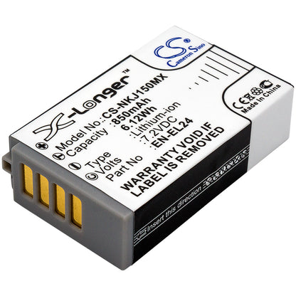 Replacement Battery for NiKon 1 J5 – Camera – 850mAh / 7.2V