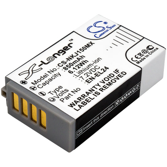 Replacement Battery for NiKon 1 J5 – Camera – 850mAh / 7.2V