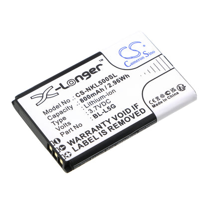 Replacement Battery for Nokia 105 4G (2021) – Mobile, SmartPhone – 800mAh / 3.7V - image 1