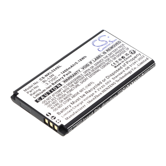 Replacement Battery for Nokia 230 2024 – Mobile, SmartPhone – 1400mAh / 3.7V