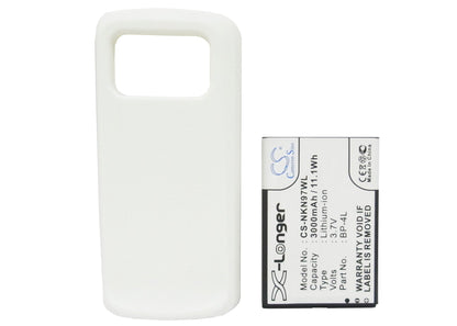 Replacement Battery for Nokia  N97 – Mobile, SmartPhone – 3000mAh/11.1Wh / 3.7V