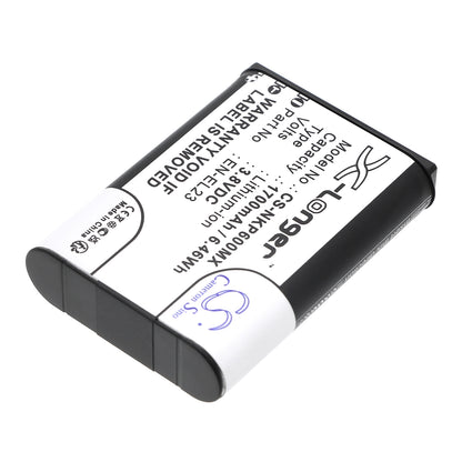 Replacement Battery for NiKon Coolpix P600 – Camera – 1700mAh / 3.8V