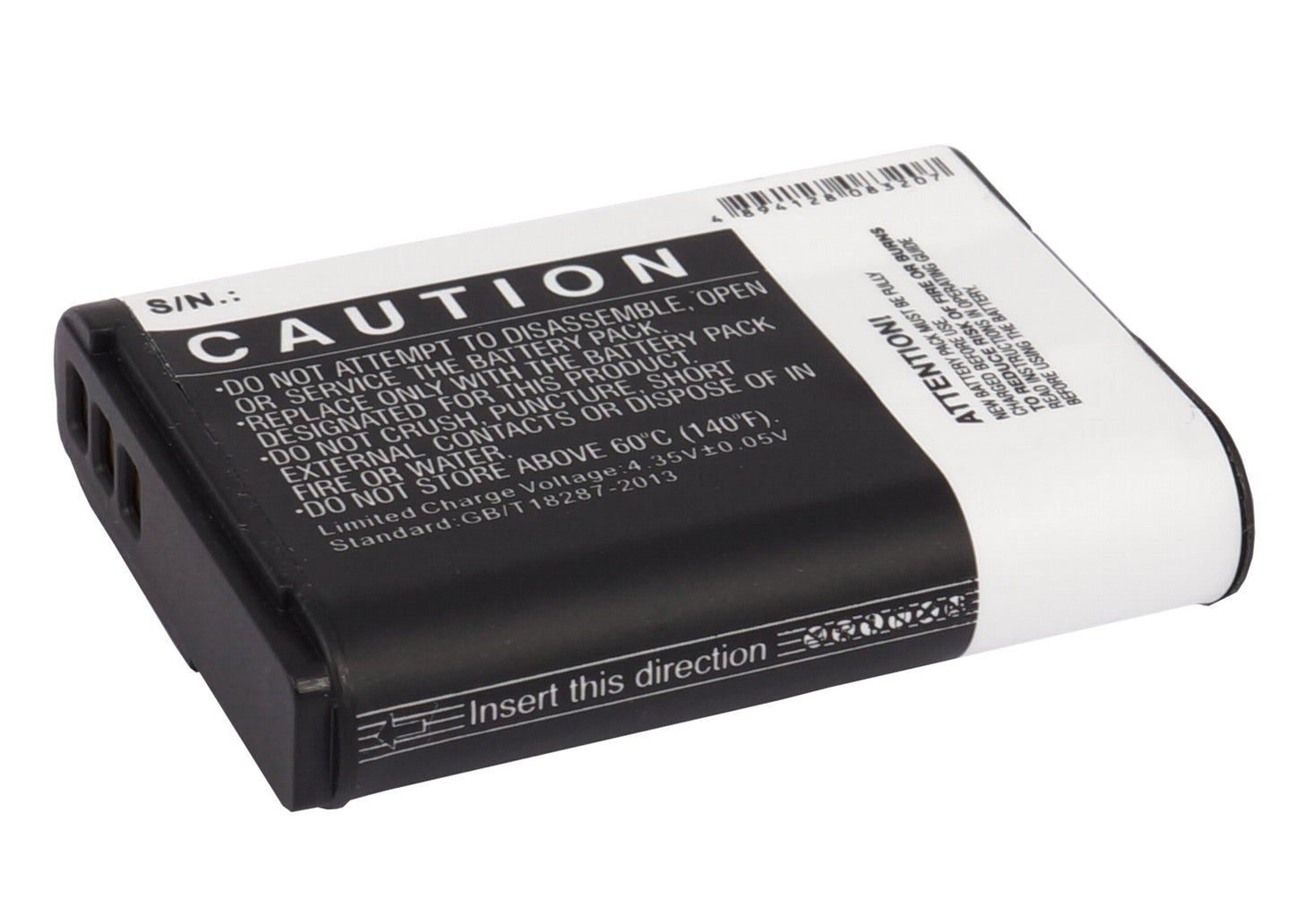Replacement Battery for Nikon  Coolpix P600 – Camera – 1700mAh / 6.46Wh / 3.8V