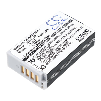Replacement Battery for NiKon 1 J4 – Camera – 850mAh / 7.2V
