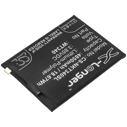 Replacement Battery for Nokia  G10 – Mobile, SmartPhone – 4850mAh / 18.67Wh / 3.85V