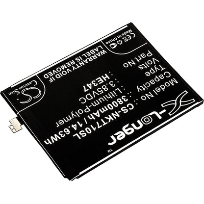 Replacement Battery for Nokia 7 Plus – Mobile, SmartPhone – 3800mAh / 3.85V - image 2