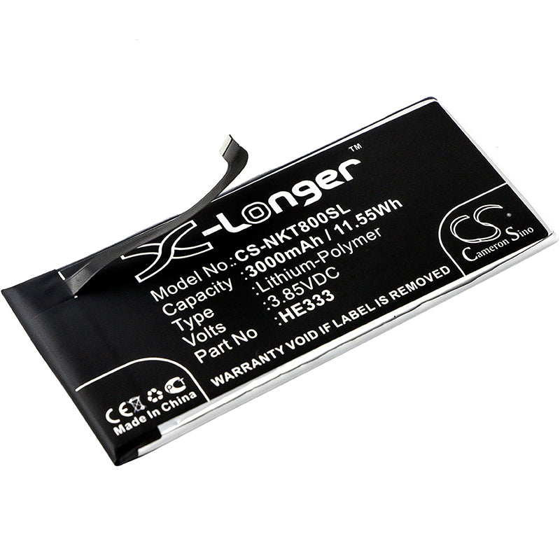 Replacement Battery for Nokia 8 Sirocco – Mobile, SmartPhone – 3000mAh / 3.85V - image 1