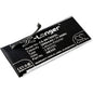 Replacement Battery for Nokia 8 Sirocco – Mobile, SmartPhone – 3000mAh / 3.85V - image 1