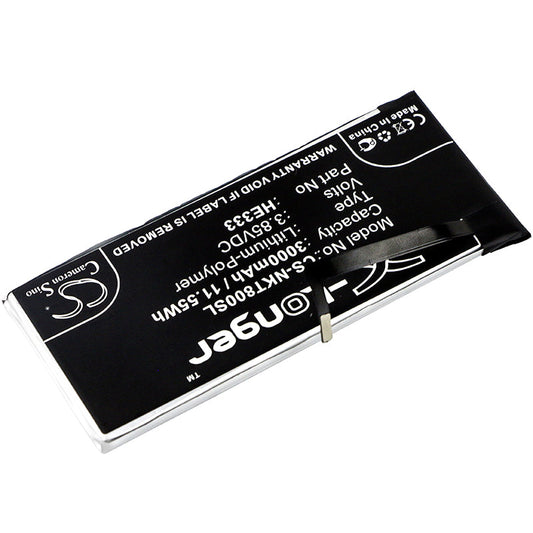 Replacement Battery for Nokia  8 Sirocco – Mobile, SmartPhone – 3000mAh / 11.55Wh / 3.85V