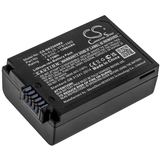 Replacement Battery for NiKon Z50 – Camera – 1280mAh / 7.6V