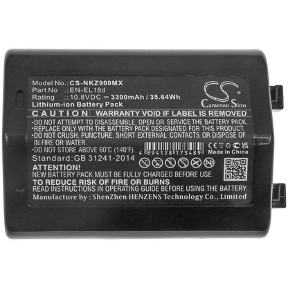 Replacement Battery for NiKon D6 – Camera – 3300mAh / 10.8V