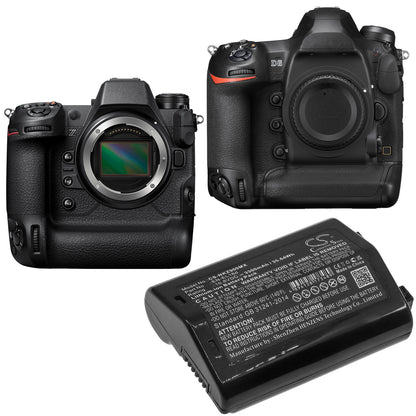Replacement Battery for NiKon D6 – Camera – 3300mAh / 10.8V