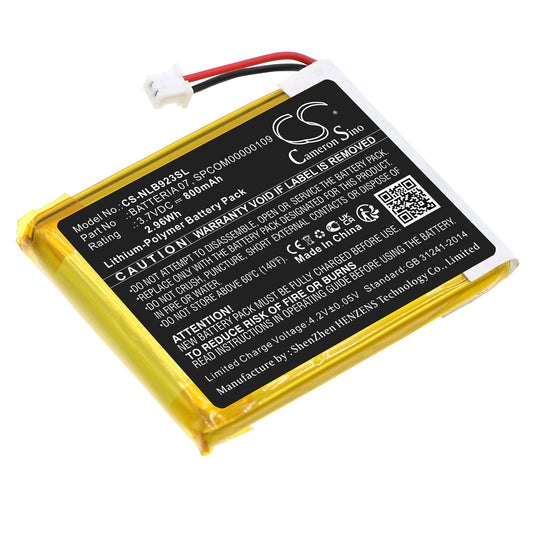 Replacement Battery for Nolan N-COM B902 L (2023) – Wireless Headset – 800mAh / 3.7V