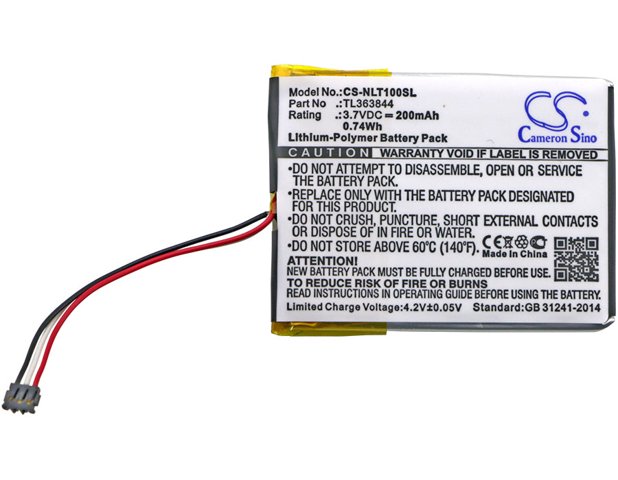 Replacement Battery for Nest Learning Thermostat 1st Generation – Smart Home – 200mAh / 3.7V
