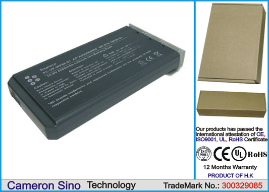 Replacement Battery for NEC Lavie PC-LL7509D – Notebook, Laptop – 4400mAh / 14.8V - image 1