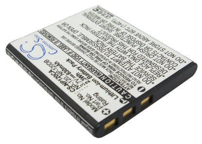 Replacement Battery for Casio  Exilim EX-EX-S200BK – Camera – 550mAh / 2.04Wh / 3.7V
