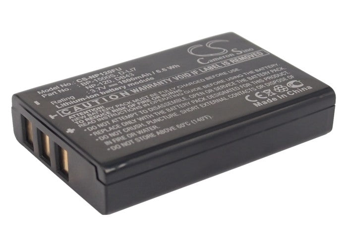 Replacement Battery for Silvercrest  67099 – Camera – 1800mAh / 6.66Wh / 3.7V